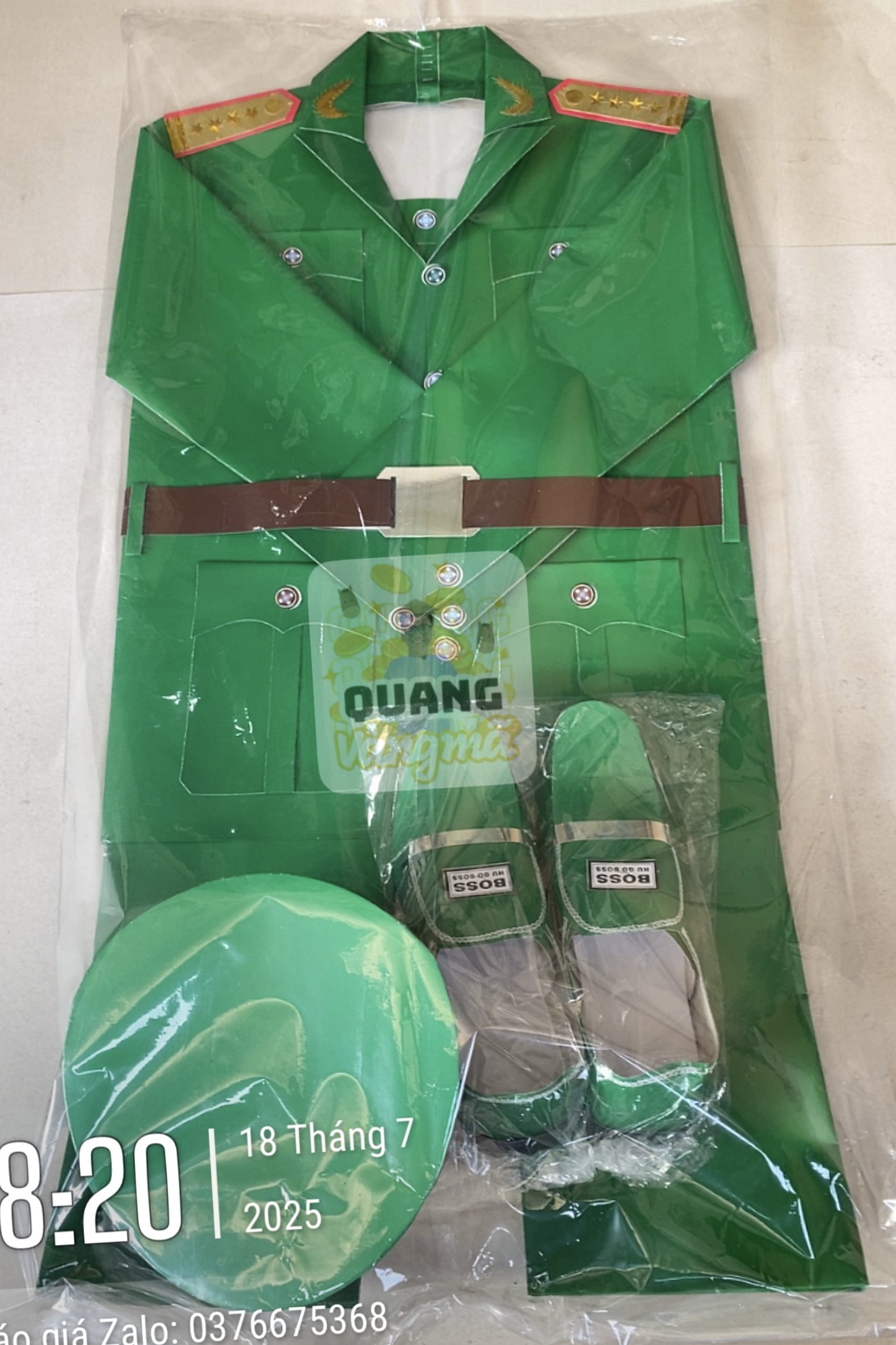 Set công an nhân dân